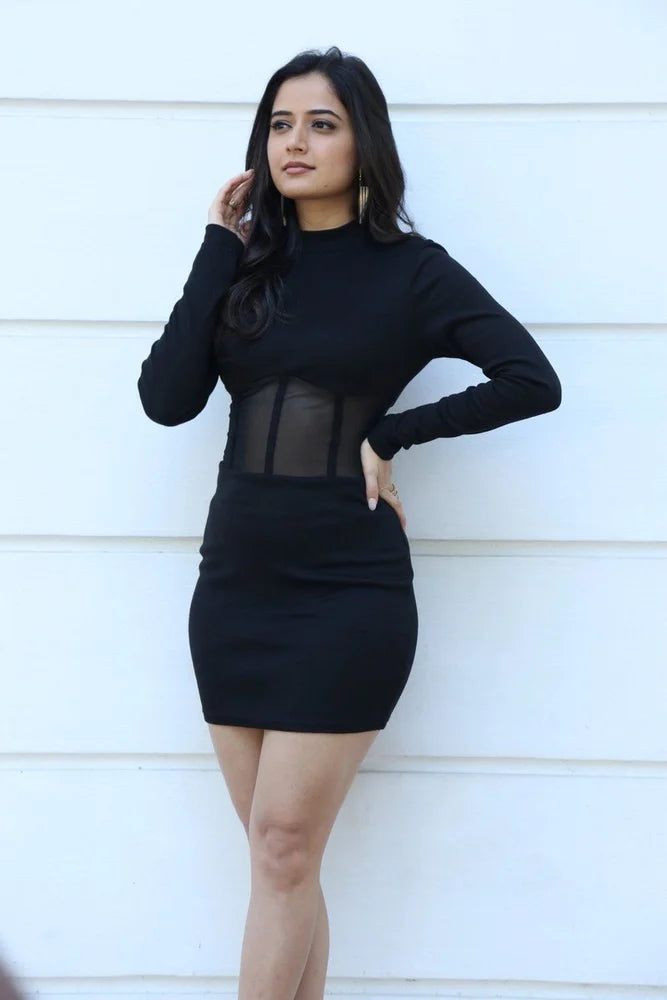 Midnight Luxe Bodycon Dress