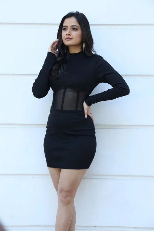 Midnight Luxe Bodycon Dress