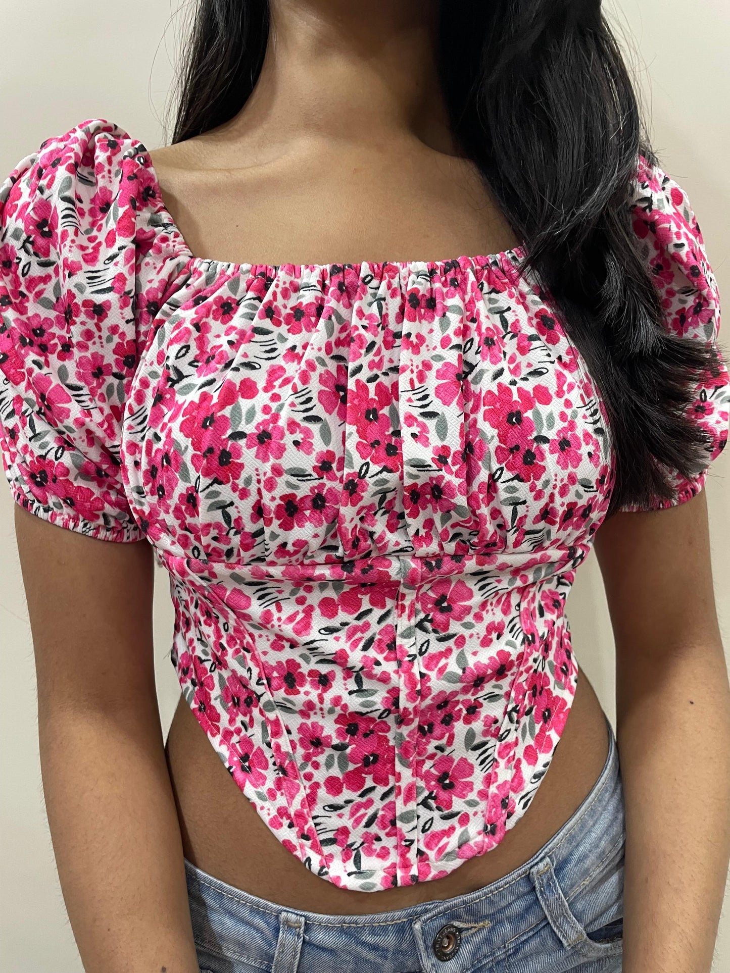 Blossom Lace Corset Top