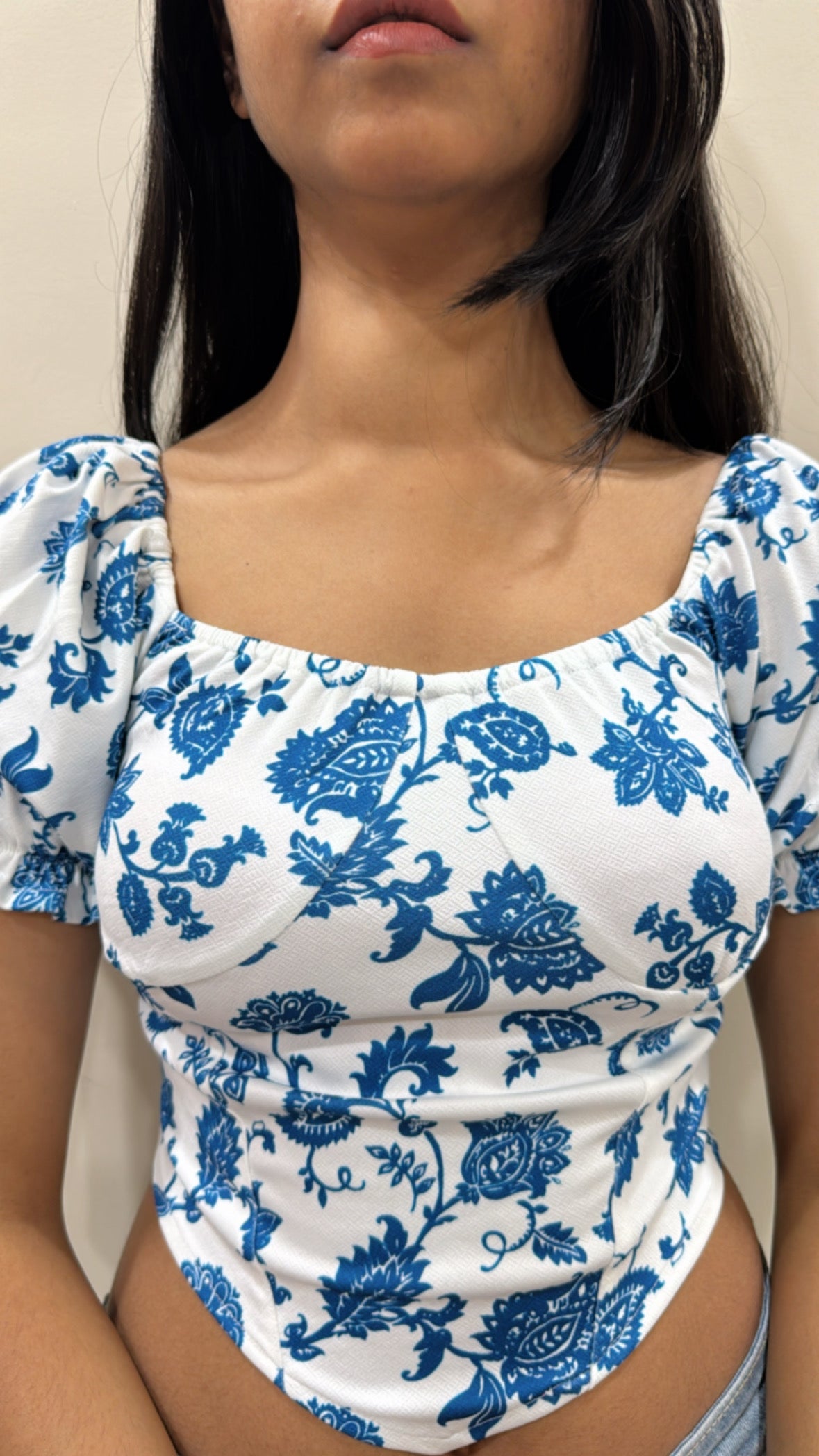 Aegean Breeze Crop Top