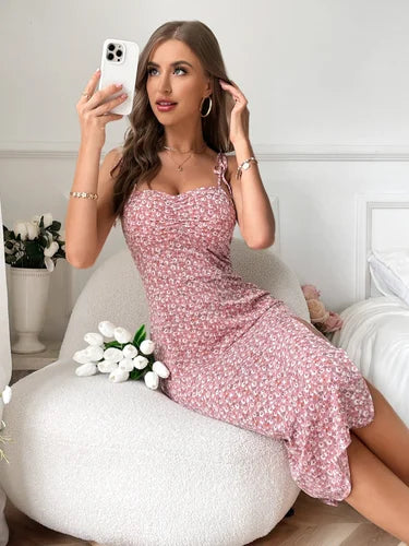 Rosy Meadow Cami Dress