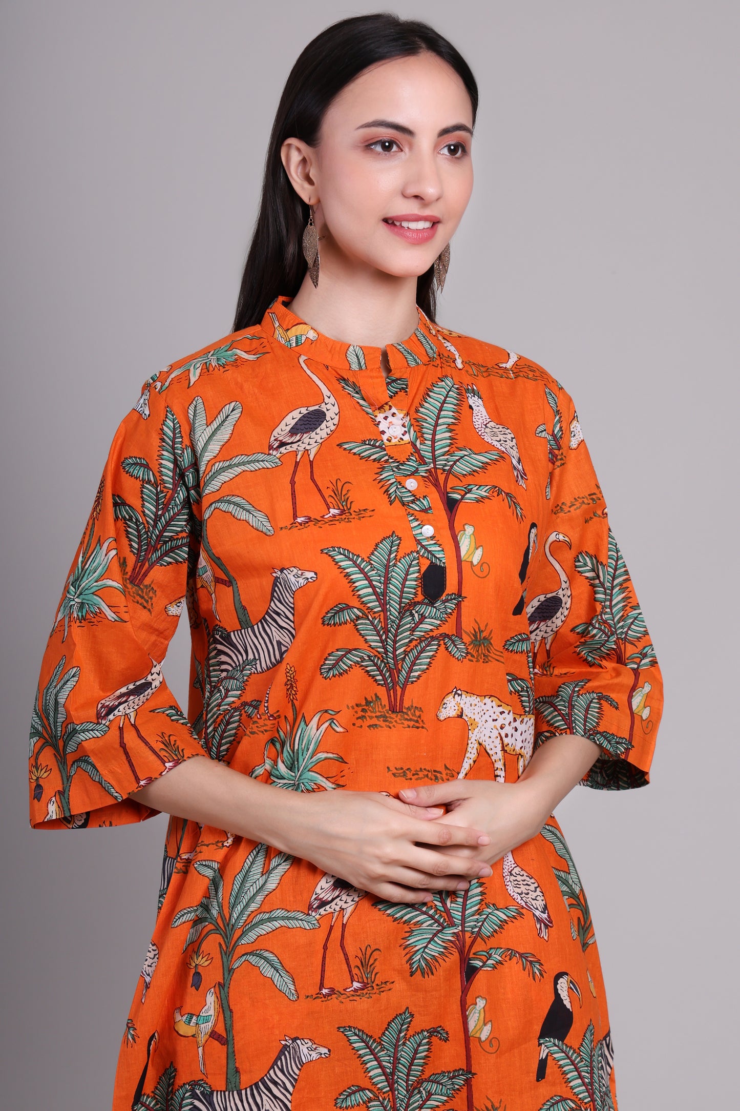Jungle Flare Citrus night suit