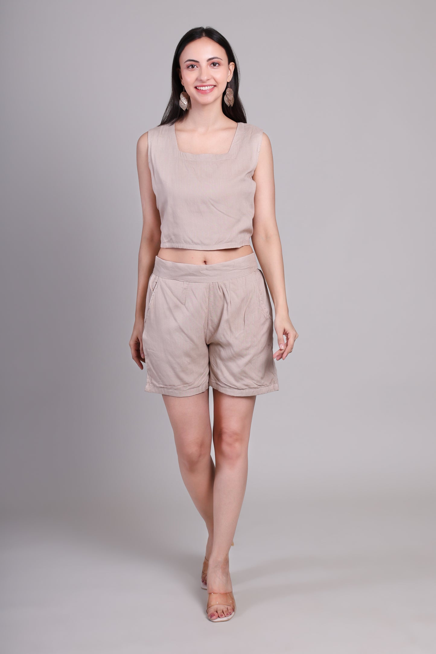 Clay calm Shorts set
