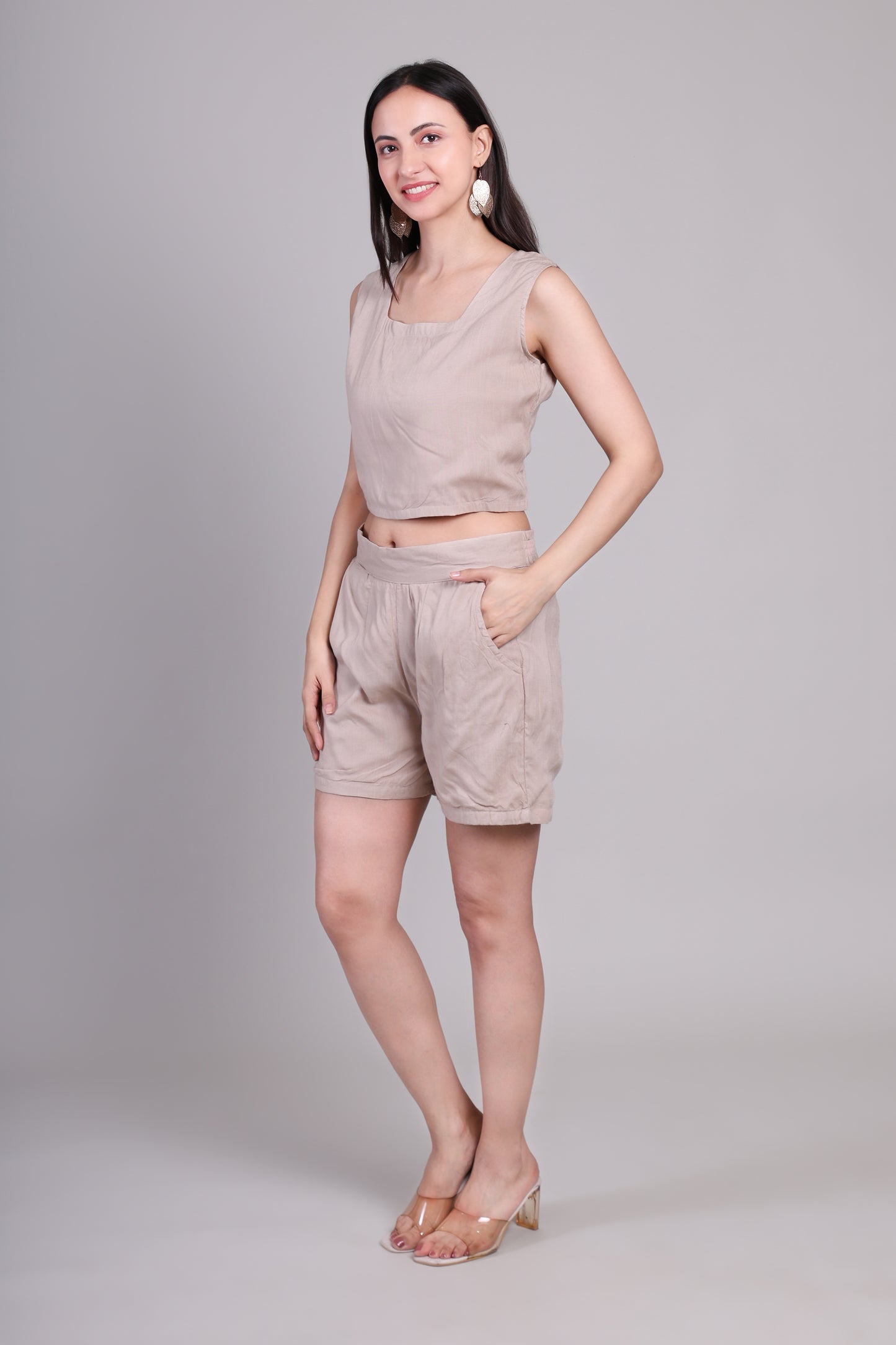 Clay calm Shorts set