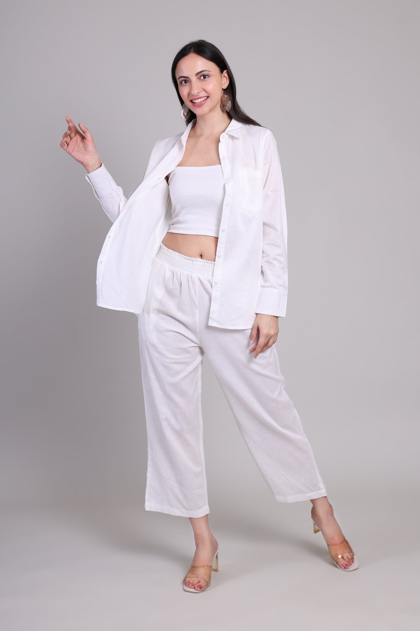 Organic cotton white set