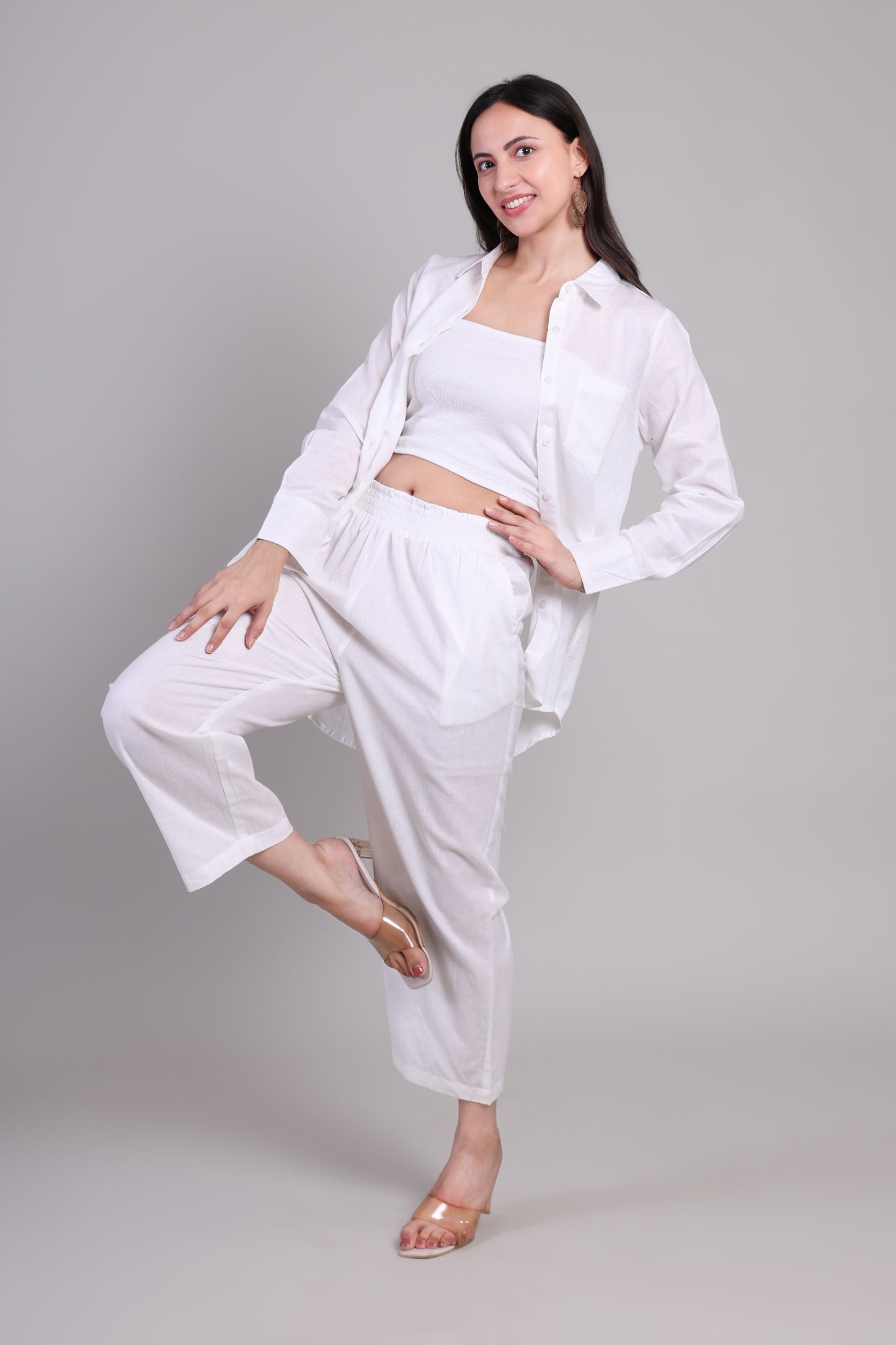 Organic cotton white set