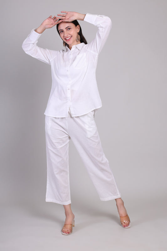 Organic cotton white set
