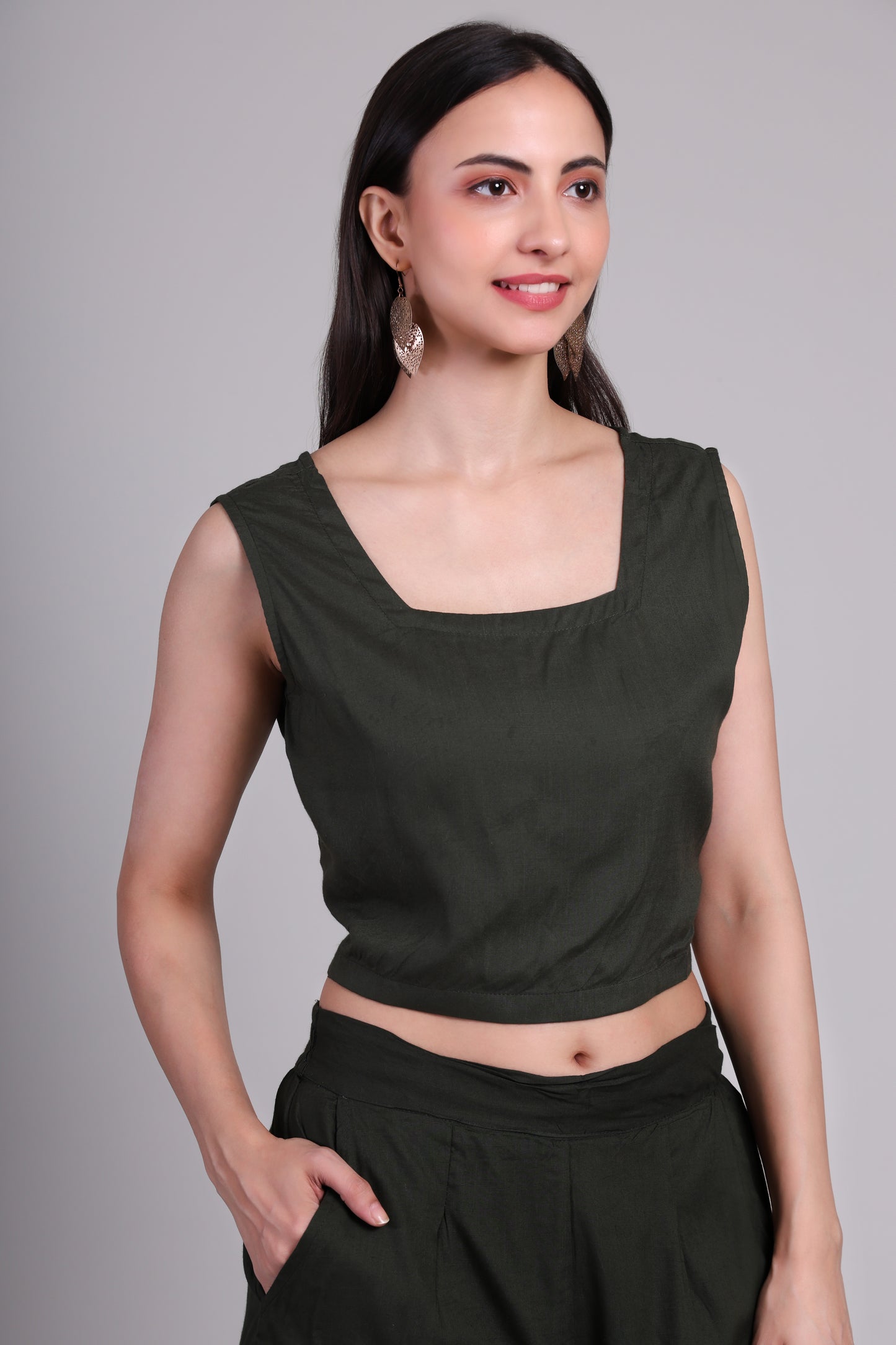 Moss drift Shorts set