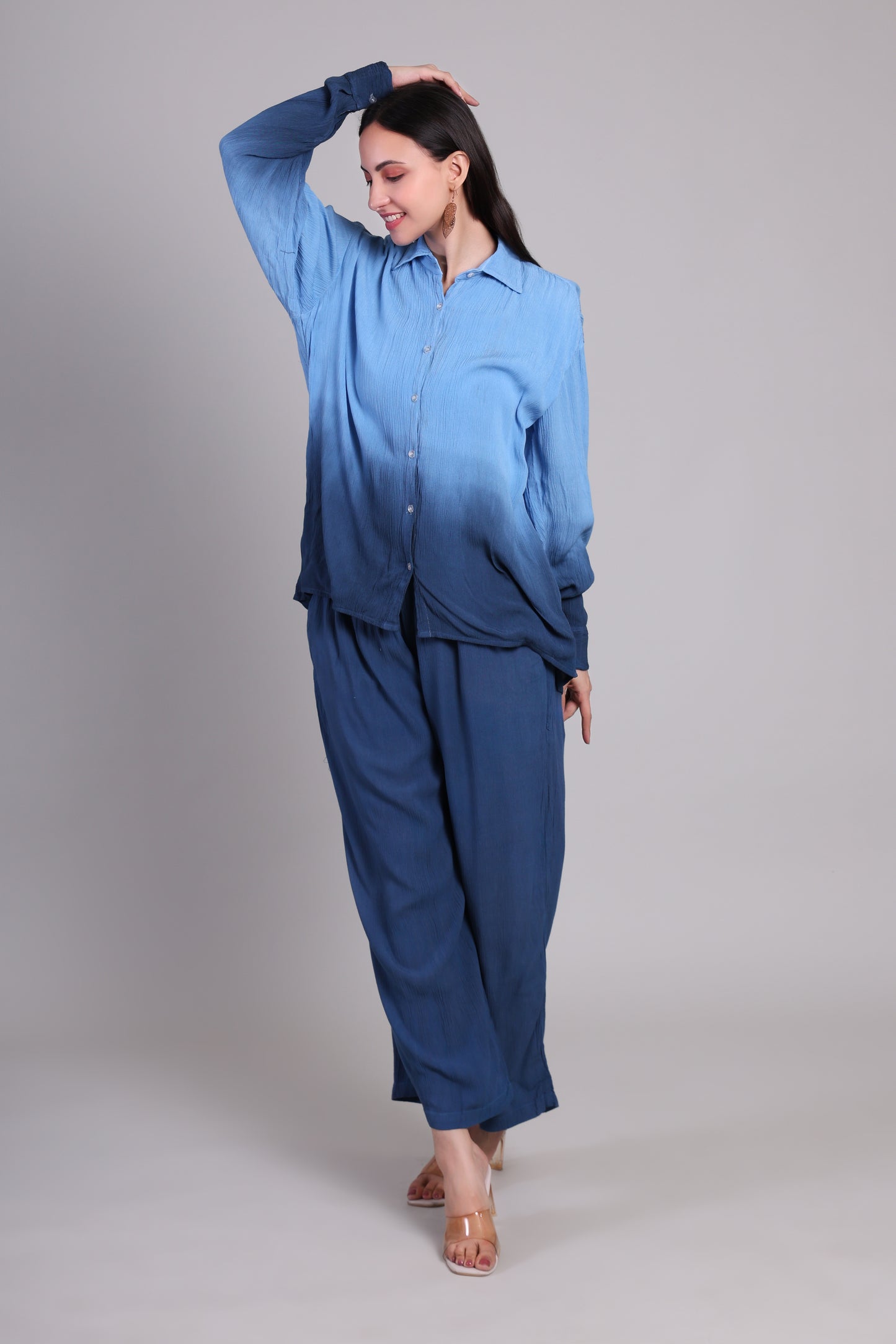 Organic cotton Indigo drift set