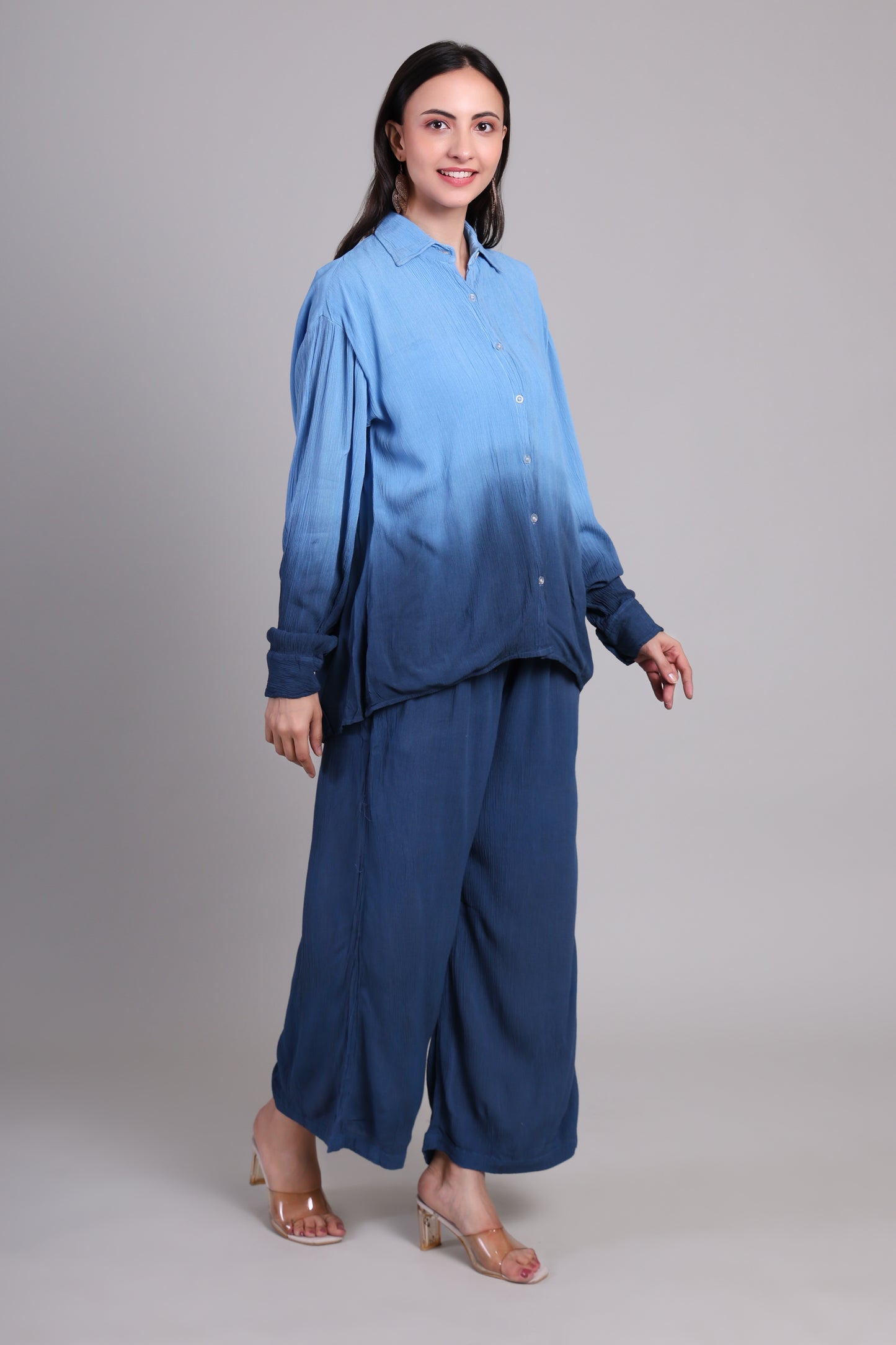 Organic cotton Indigo drift set