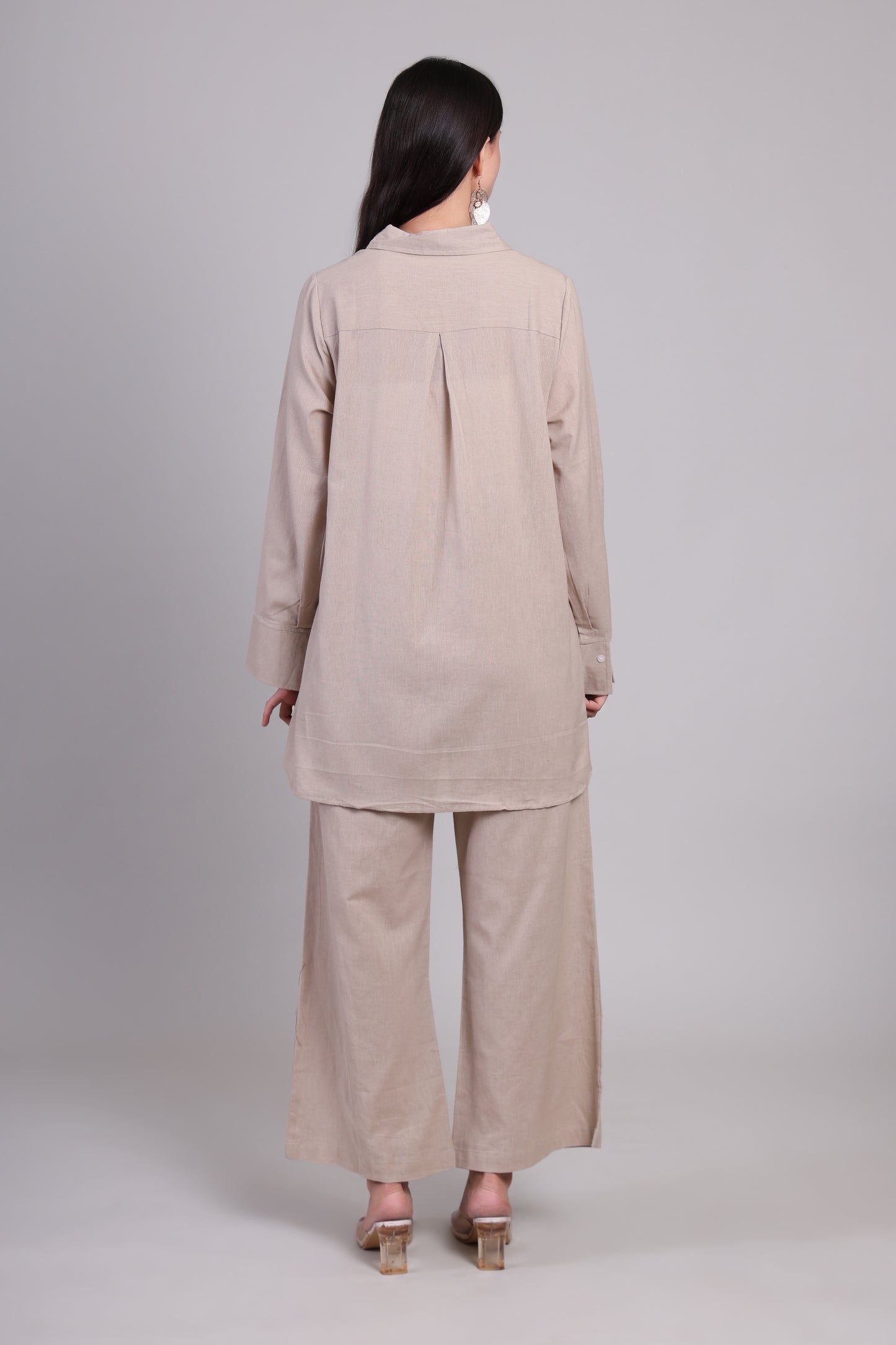 Organic cotton beige set