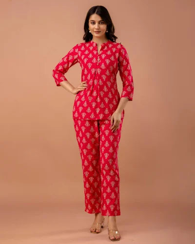 Elysian Comfort Printed Night Suit