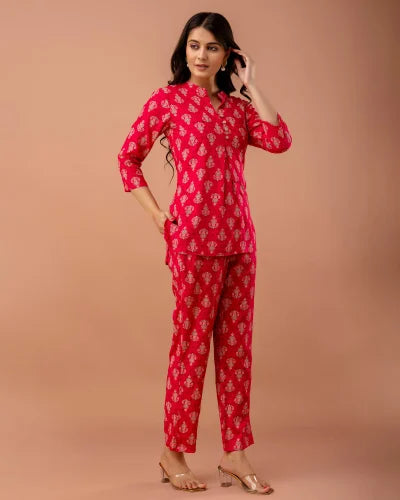 Elysian Comfort Printed Night Suit