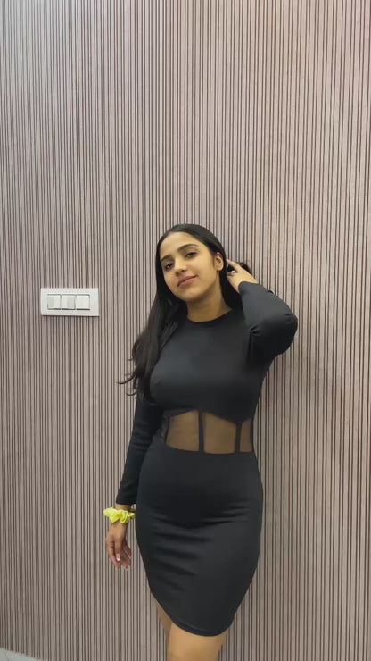 Midnight Luxe Bodycon Dress